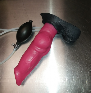 Inflatable Knot Dildo